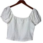 Billabong FLIRT ON KNIT OFF THE SHOULD TOP SIZE LARGE Photo 2