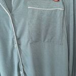 Eberjay Eberjey giselle pajamas shirt top long sleeve sage piping modal tencel Photo 5