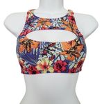 Chamela Floral Bikini Swimsuit Womens Small Two Piece Lined Swimwear Photo 2