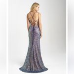 Madison James  20-393 Iridescent Sequin Mermaid Dress - Size 0 Photo 6