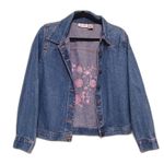 kim rogers Floral Jean jacket Photo 0