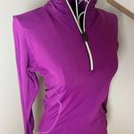 Title Nine  Purple Pullover Long Sleeve Athletic Top XS Golf Pickleball Tennis Photo 1