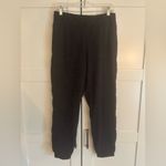 Athleta  Brooklyn Textured lined Jogger in black Camo size 6 Photo 2
