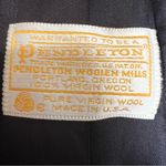 Pendleton VTG 70s-80s Virgin Wool Blazer Jacket Violet Plaid Size 16 USA Preppy Photo 5