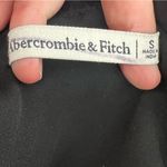 Abercrombie & Fitch Cinched Neck Slip Midi Dress black sz S Photo 4