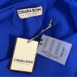 Chiara Boni NEW NWT  La Petite Robe Bernarda One Sleeve Ruffle Dress Blue Klein Photo 8