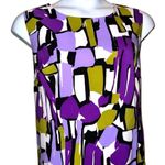 Ronni Nicole  very pretty abstract print dress with solid black hem. Nwt Photo 1