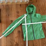 Eddie Bauer Woman’s Zip Up Green Windbreaker, Sz S Photo 12