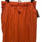 Rebecca Malone  Pull-On Capri Pants Womans Plus 1X Burnt Orche Breath 100% Cotton Photo 2