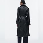 ZARA  faux leather trench Photo 1