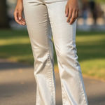 Fendi  Satin bootcut pants silver Photo 0