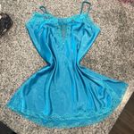 Victoria's Secret Blue Slip Dress Photo 0