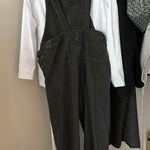 Aerie Black Overalls Photo 3