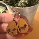 Handmade basset hound earrings Photo 0