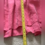 Mango MNG Pink Tiered V-Neck Mini Dress Photo 6