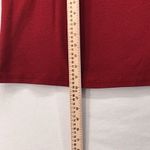 Denim And Co Womans Shirt Size 2x Maroon Comfy Fall Theme Layering Red Photo 12