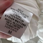 Mable Sorrento Blue White Floral Embroidered Crop Top size Medium Photo 6