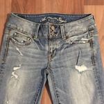 American Eagle NWOT Denim Capri Artist Jeans Size 00 Photo 2