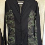 Jessica Simpson Camp Mesh Zip Up Workout Top Photo 0