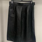 Vintage 100% Leather Firenze Santa Barbara Size 12 Black Photo 0