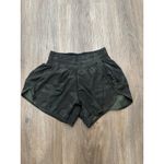 Lululemon Hotty‎ Hot Short Sz 4 Inseam 4" Incognito Camo Multi Gator Green Photo 2