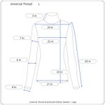 Universal Threads Universal Thread Gray Purple Mock Neck Detail Pullover Sweater - Large - NWT Photo 3