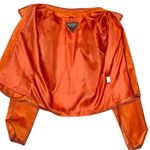 Beverly Hills Leather Club Orange Faux Suede Embroidered Boho Jacket, Fits M/L Size undefined Photo 10