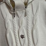 Person Intention 💖 NWT  Off White Sleeveless Turtleneck Sweater Photo 2