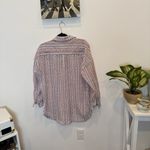 Anthropologie  Maeve Striped Long Sleeve shirt Womens Xs Photo 3