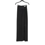 Meshki Jacqui Black Side Slit High Waisted Maxi Skirt SMALL Photo 2