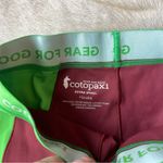 Cotopaxi  Haraka Tight Pink Green High Rise Leggings Photo 1