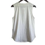 Threads 4 Thought  Womens Tank Top S White Organic Cotton Clean Girl Photo 1