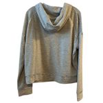 Max Studio  Women's Gray Cropped Hoodie Sweatshirt Size M Photo 11