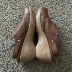 Softwalk  Marquette Chunky Leather Clog Mules Brown Size 11 Wide Photo 7