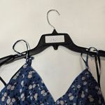 Majorelle  Quincy Midi Dress in Blue Ditsy XS Photo 10