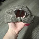 FabFitFun Heather Gray & Pink Embroidered Logo Baseball Cap Hat Photo 2