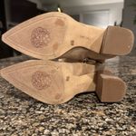 Vince Camuto Cream Heeled Boots Photo 3