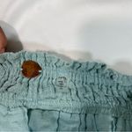 Free People Light Blue Lace Crop Top Photo 6