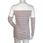 The Limited The‎  Shirt Womens Small Red White Blue Stripe Perfect Tee Basic Casual Photo 3