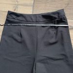 Topshop Black Wide Leg Formal Pants Photo 3