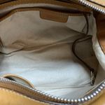 Michael Kors Cognac Brown Leather Satchel Handbag Photo 8