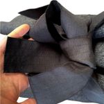 Vince EUC Alpaca Wool Cashmere Blend Snap Front Tunic Sweater Grey Size Medium Photo 4