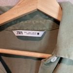 ZARA  Lyocell tiered mini dress Photo 3