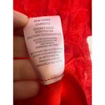 For Love & Lemons  Hannah Mini Dress – Red Rosette Chiffon, Women’s Size S Photo 6