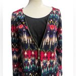 Metaphor  Vibrant Geometric Midi Dress Photo 1