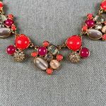 Kate Spade  New York Bashful Blossom Statement Necklace Rhinestone Coral Pink Photo 1