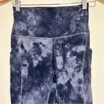 Lululemon  athletica Align High Rise Tie-Dye Leggings Blue, Black & Gray Size 6 Photo 1