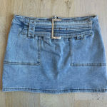 Edikted  Mini Denim Skirt Photo 0