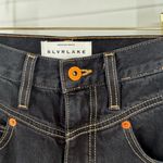 SLVRLAKE frankie double yoke jean in night flight size 24‎ Blue Photo 9