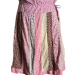 American Eagle AE 2000s patchwork cotton midi skirt size 6 Photo 0